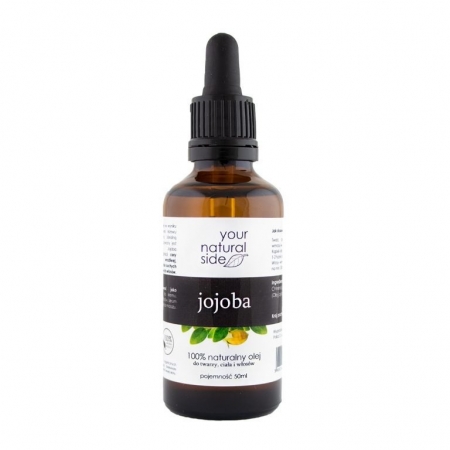 YOUR NATURAL SIDE Olej Jojoba nierafinowany Organic 50ml z pipetą
